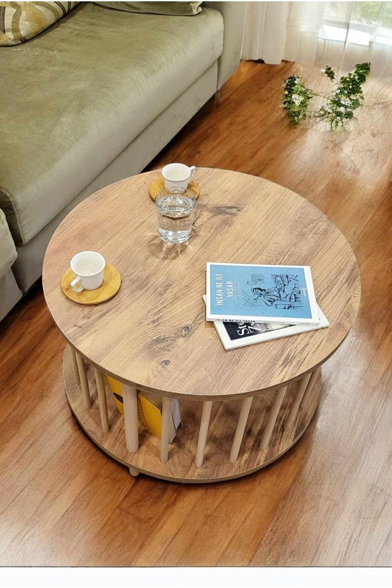Belvo Soffbord 60x43 cm - Furu - Möbler - Bord & matgrupper - Soffbord