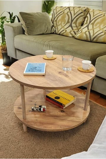 Belvo Soffbord 60x43 cm - Furu - Möbler - Bord & matgrupper - Soffbord
