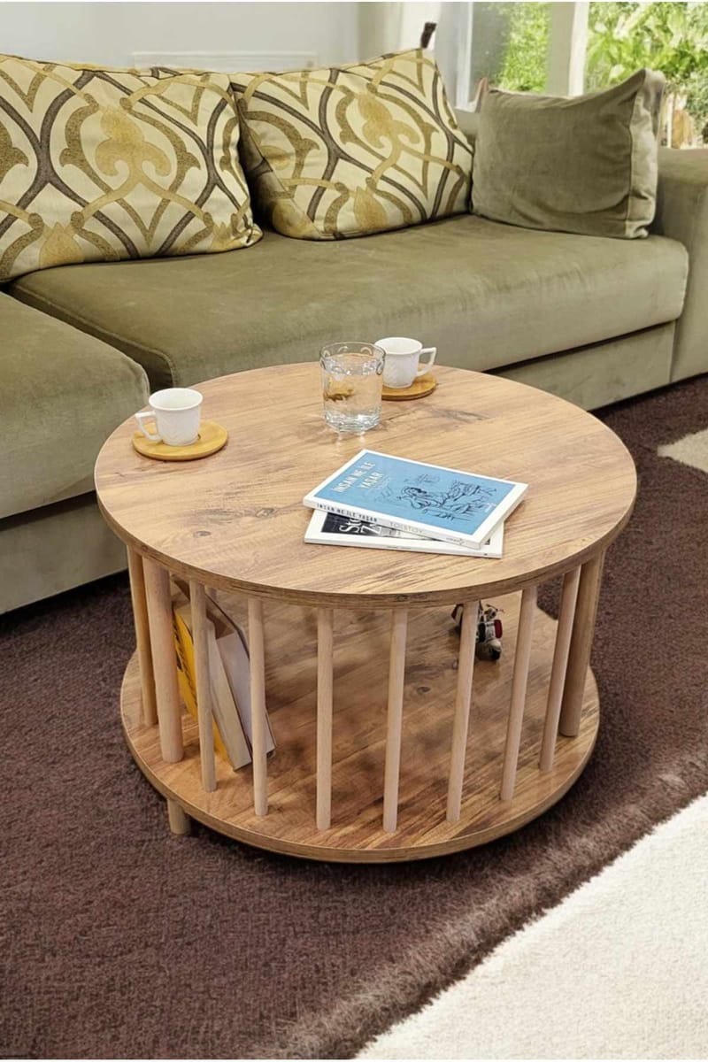 Belvo Soffbord 60x43 cm - Furu - Möbler - Bord & matgrupper - Soffbord