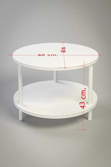 Belvo Soffbord 60x43 cm - Furu - Möbler - Bord & matgrupper - Soffbord