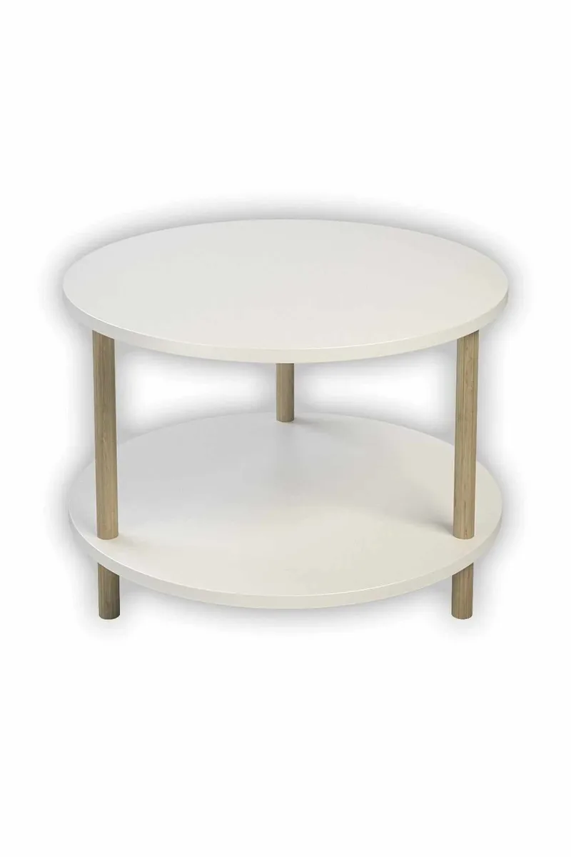 Belvo Soffbord 60x43 cm - Vit - Möbler - Bord & matgrupper - Soffbord