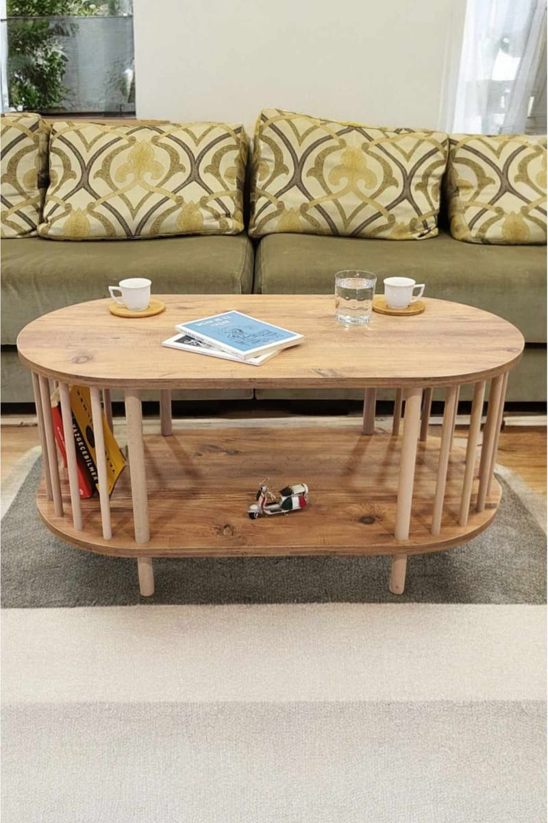 Belvo Soffbord 90x43x45 cm - Furu - Möbler - Bord & matgrupper - Soffbord