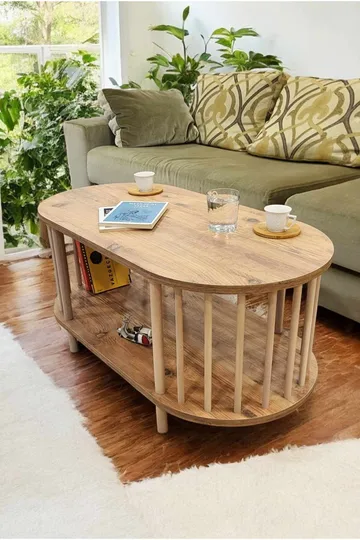 Belvo Soffbord 90x43x45 cm - Furu - Möbler - Bord & matgrupper - Soffbord