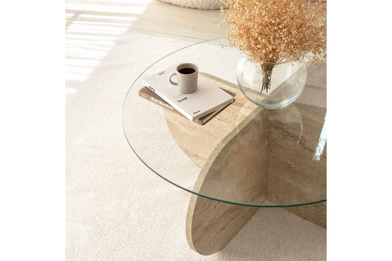 Bengul Soffbord 75 cm - Beige - Möbler - Bord & matgrupper - Soffbord