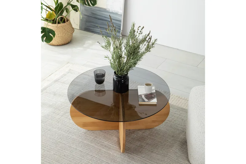 Bengul Soffbord 75 cm - Ek - Möbler - Bord & matgrupper - Soffbord