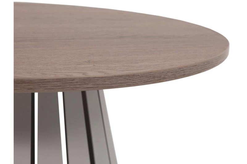 Berber 75 cm Runt Soffbord i Ljust Trä - Taupe - Möbler - Bord & matgrupper - Soffbord