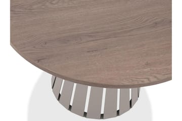 Berber 75 cm Runt Soffbord i Ljust Trä - Taupe - Möbler - Bord & matgrupper - Soffbord