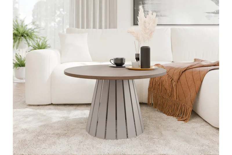 Berber Soffbord 75 cm - Beige/Brun - Möbler - Bord & matgrupper - Soffbord