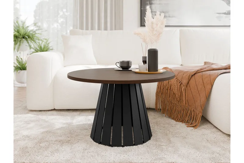 Berber Soffbord 75 cm - Svart/Brun - Möbler - Bord & matgrupper - Soffbord