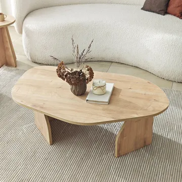 Berriaren Soffbord 100 cm - Sapphire oak - Möbler - Bord & matgrupper - Soffbord
