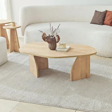 Berriaren Soffbord 100 cm - Sapphire oak - Möbler - Bord & matgrupper - Soffbord