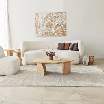 Berriaren Soffbord 100 cm - Sapphire oak - Möbler - Bord & matgrupper - Soffbord