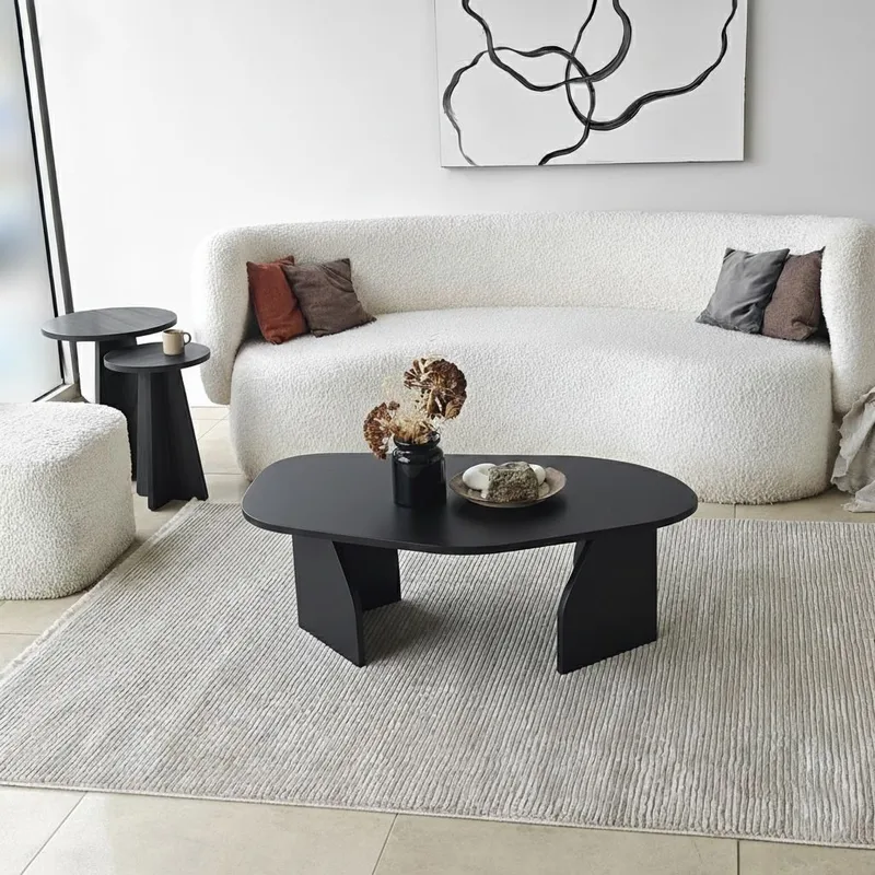 Berriaren Soffbord 100 cm - Svart - Möbler - Bord & matgrupper - Soffbord