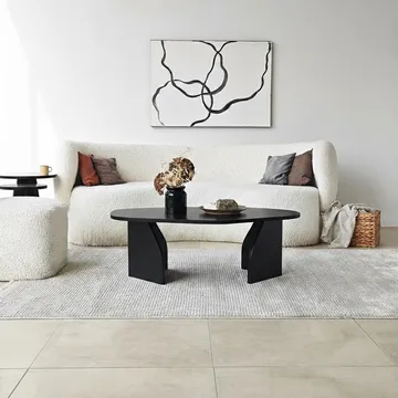 Berriaren Soffbord 100 cm - Svart - Möbler - Bord & matgrupper - Soffbord