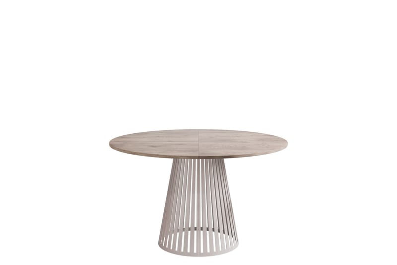 Beylen Matbord 120 cm Rund, Brun/Beige