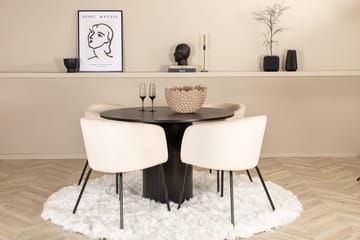 Svart - Svart och beige