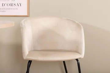 Bianca Matgrupp 200 cm Oval med 4 Berit stolar - Beige - Möbler - Bord & matgrupper - Matgrupper
