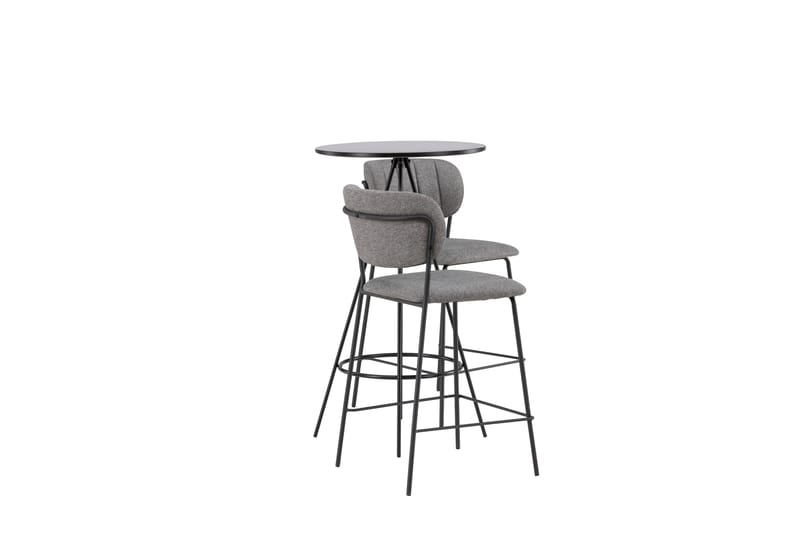 Bistro Matgrupp 60 cm Rund med 2 Bell stolar - Svart - Möbler - Bord & matgrupper - Matgrupper
