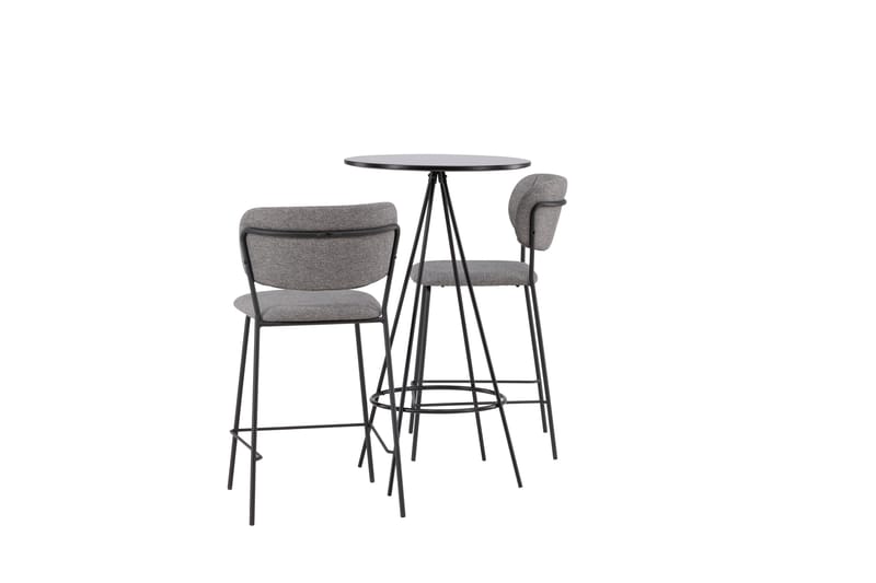 Bistro Matgrupp 60 cm Rund med 2 Bell stolar - Svart - Möbler - Bord & matgrupper - Matgrupper