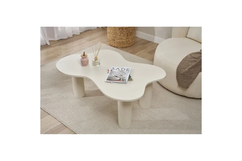 Bloomis Soffbord 110 cm - Cream - Möbler - Bord & matgrupper - Soffbord