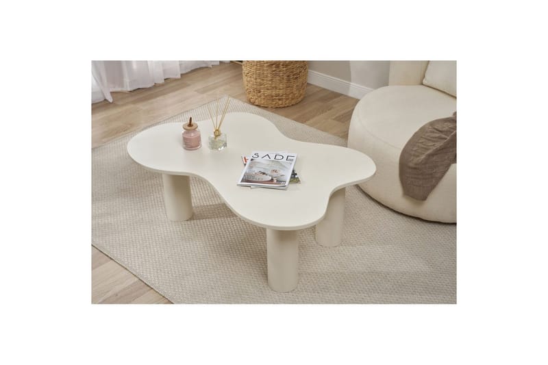 Bloomis Soffbord 110 cm - Cream - Möbler - Bord & matgrupper - Soffbord