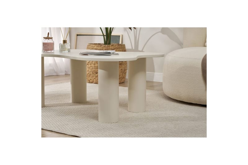 Bloomis Soffbord 110 cm - Cream - Möbler - Bord & matgrupper - Soffbord