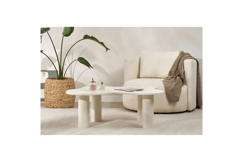 Bloomis Soffbord 110 cm - Cream - Möbler - Bord & matgrupper - Soffbord