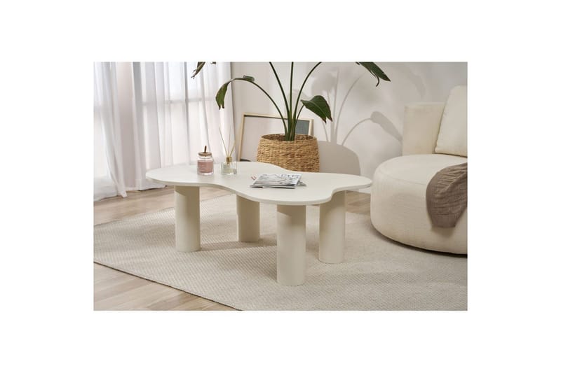 Bloomis Soffbord 110 cm - Cream - Möbler - Bord & matgrupper - Soffbord