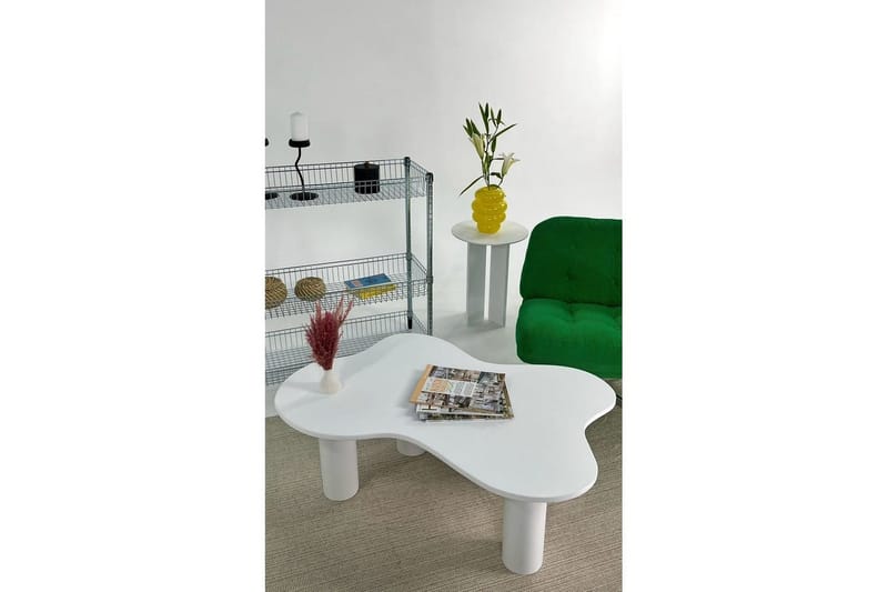 Bloomis Soffbord 110 cm - Vit - Möbler - Bord & matgrupper - Soffbord