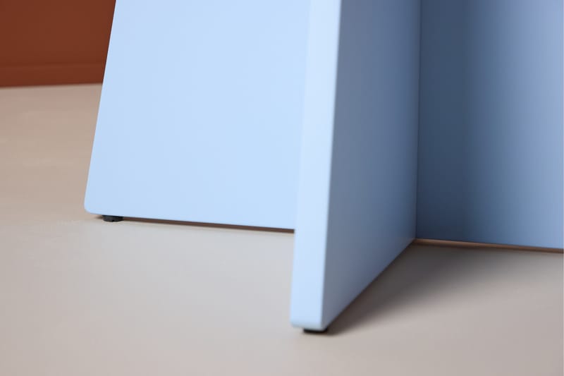 Bootcut Matbord 110 cm Rund - Blå - Möbler - Bord & matgrupper - Matbord & köksbord