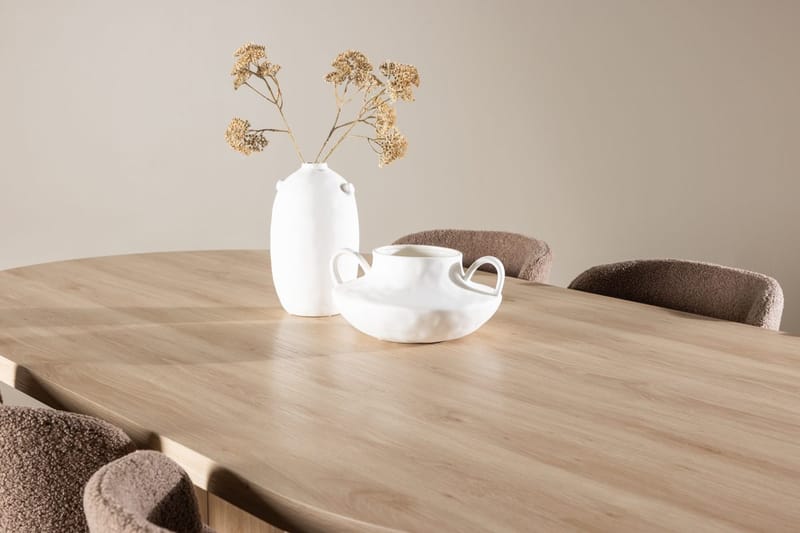 Bootcut Matbord 230x115 cm med 6 Modesto Matstol - Möbler - Bord & matgrupper - Matgrupper