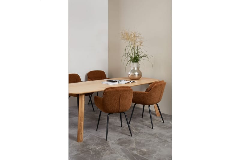 Bord Tablo Danish Oval - Transparent, 220x100 cm - Möbler - Bord & matgrupper - Matbord & köksbord