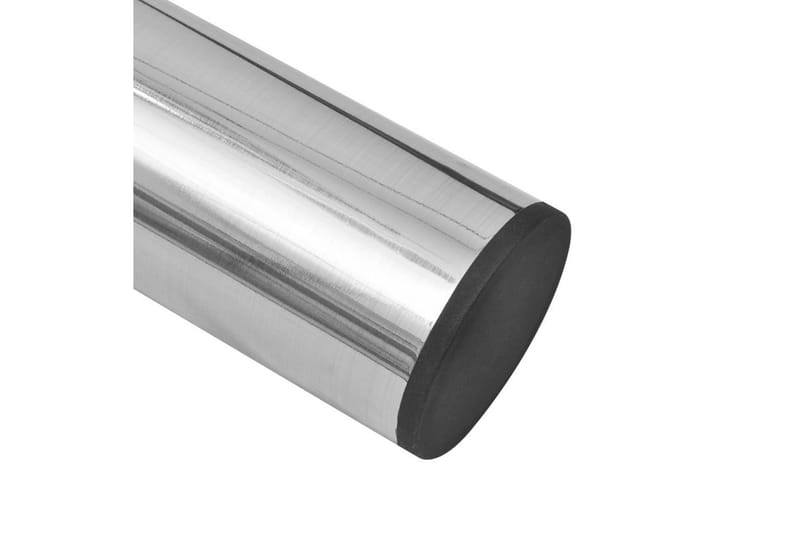 2 Teleskopiska bordsben i borstad nickel 710 mm-1100 mm - Silver - Möbler - Bord & matgrupper - Bordstillbehör - Bordsben