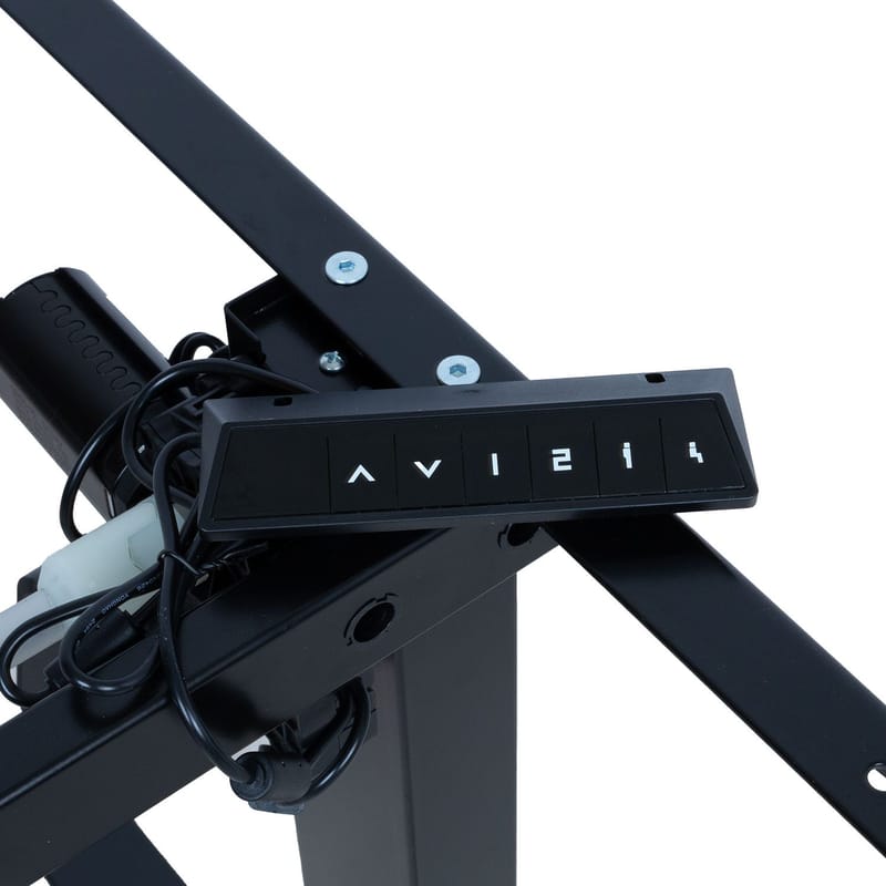 Bordsben Ergo Fit med 1 motor - Svart - Möbler - Bord & matgrupper - Bordstillbehör - Underrede bord