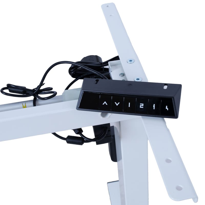 Bordsben Ergo Fit med 1 motor - Vit - Möbler - Bord & matgrupper - Bordstillbehör - Underrede bord