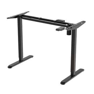 Bordsben Ergo Light med 1 motor - Svart - Möbler - Bord & matgrupper - Bordstillbehör - Underrede bord