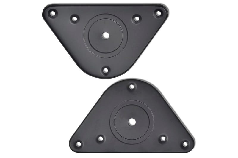Höjdjusterbara bordsben 4 st 870 mm svart - Svart - Möbler - Bord & matgrupper - Bordstillbehör - Bordsben