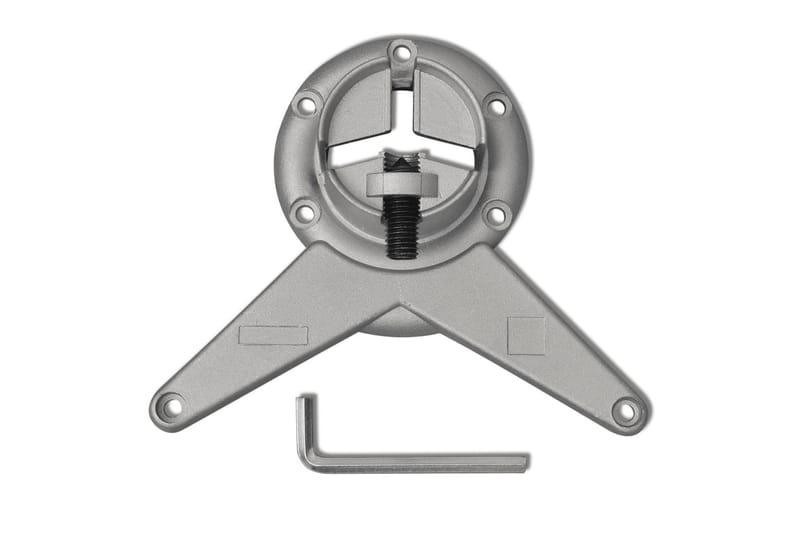 Höjdjusterbara bordsben 4 st krom 710 mm - Silver - Möbler - Bord & matgrupper - Bordstillbehör - Bordsben