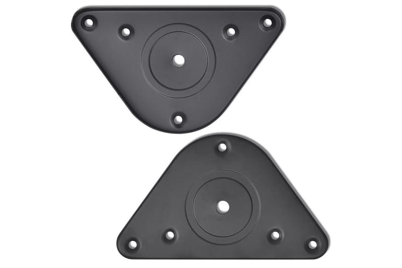Höjdjusterbara bordsben 4 st svart 1100 mm - Svart - Möbler - Bord & matgrupper - Bordstillbehör - Bordsben