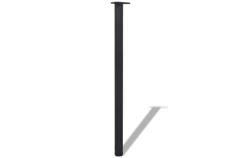 Höjdjusterbara bordsben 4 st svart 1100 mm - Svart - Möbler - Bord & matgrupper - Bordstillbehör - Bordsben