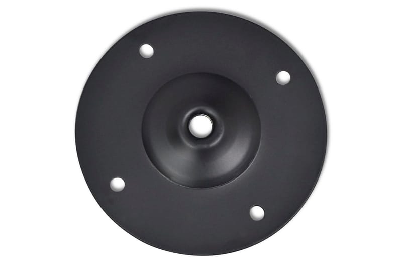 Justerbara bordsben 2 st 710 mm-1100 mm svart - Svart - Möbler - Bord & matgrupper - Bordstillbehör - Bordsben