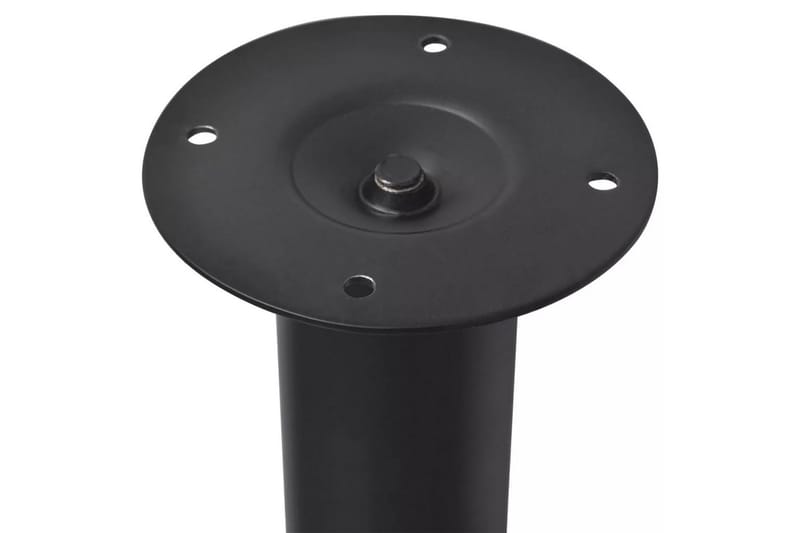 Justerbara bordsben 2 st 710 mm-1100 mm svart - Svart - Möbler - Bord & matgrupper - Bordstillbehör - Bordsben
