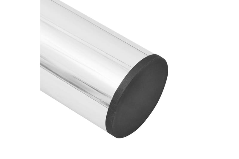 Justerbara bordsben 4 st 710 mm-1100 mm krom - Silver - Möbler - Bord & matgrupper - Bordstillbehör - Bordsben