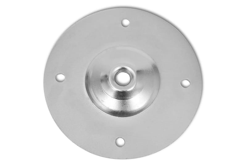 Justerbara bordsben 4 st 710 mm-1100 mm krom - Silver - Möbelben - Bordsben