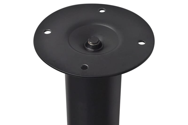Justerbara bordsben 4 st 710 mm-1100 mm svart - Svart - Möbler - Bord & matgrupper - Bordstillbehör - Bordsben