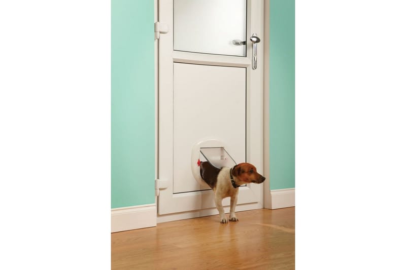 PetSafe 4-vägskattlucka 280 vit 5001 - Möbler - Bord & matgrupper - Bordstillbehör - Bordsben