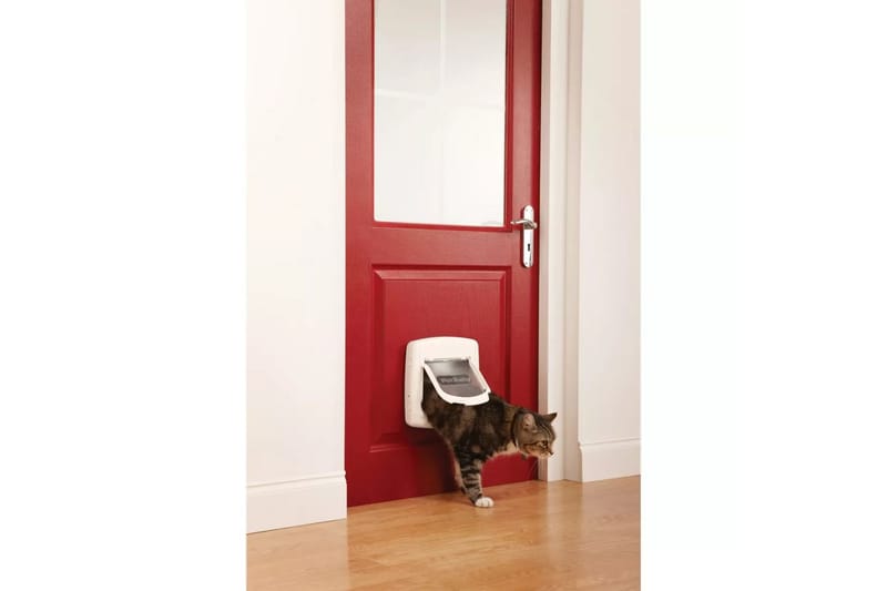 PetSafe Magnetisk 4-vägskattlucka Deluxe 400 vit 5005 - Möbler - Bord & matgrupper - Bordstillbehör - Bordsben