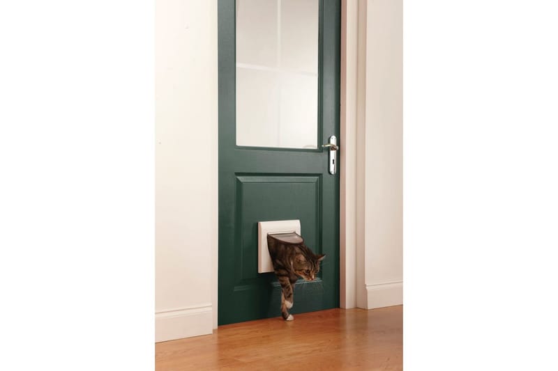 PetSafe Manuell 4-vägskattlucka utan tunnel Classic 919 vit - Möbler - Bord & matgrupper - Bordstillbehör - Bordsben