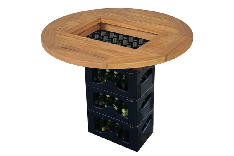 Bordsskiva för ölbackar 70 cm - Brun - Möbler - Bord & matgrupper - Bordstillbehör - Bordsskiva