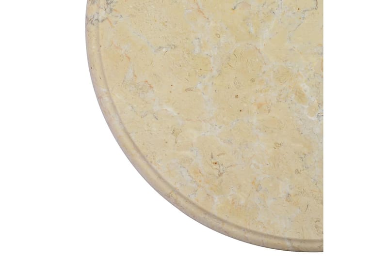 Bordsskiva gräddvit Ã˜40x2,5 cm marmor - Vit - Möbler - Bord & matgrupper - Bordstillbehör - Bordsskiva